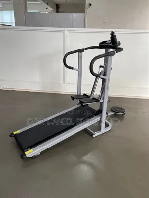 Manual Treadmill With Leg Press and Waste Twister