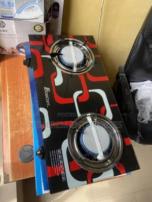Boscon Luxury Tempered Glass Table Top Gas Cooker - Double Burner