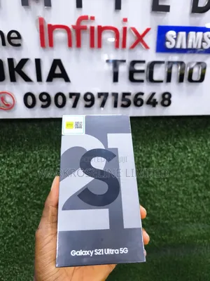 New Samsung Galaxy S21 Ultra 5G 256 GB