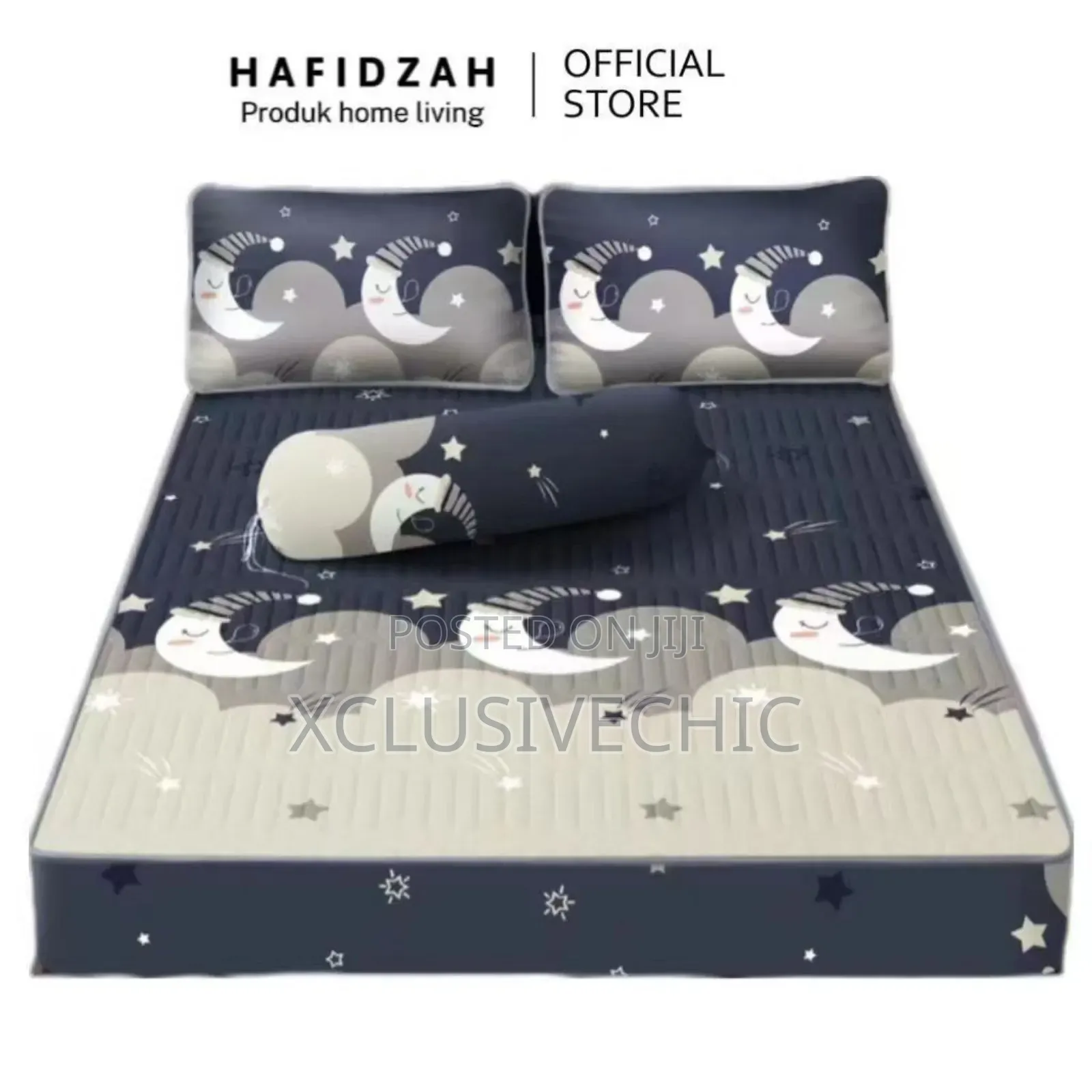 Waterproof Bedsheet/ Bedspread With 2 Pillow Cases Covers