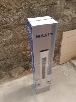Maxi 40" Remote Control Tower Fan – 7-Hour Timer, Natural Breeze.