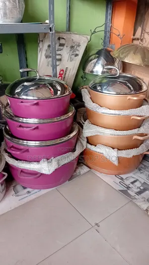 4 Set Heavy Duty Non Stick Pot