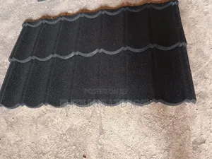 Shine Black Bond Stone Coated Roofing Sheet in Lagos