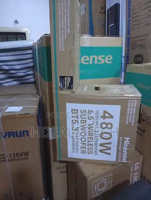 Enjoy Movie Nights With Hisense 480w Sound System