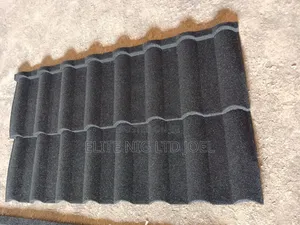 Everlasting Plain Black Milano Gerard Stone Stone Coated Roofing Sheet