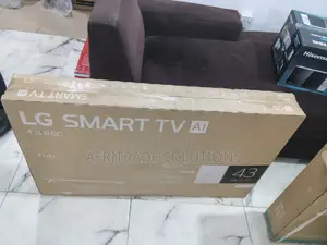 Lg 43" Smart Tv – Big Screen, Smart Choice