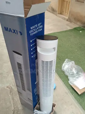 Cool : Maxi 40" Quiet Tower Fan With 60° Oscillation Remote Control