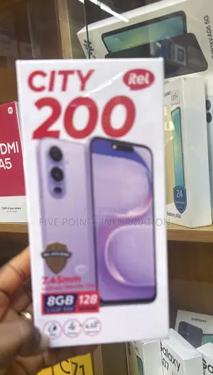 New Itel City 200 128 GB Silver