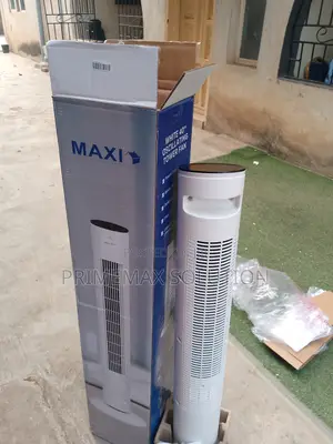 . Maxi 40" Tower Fan – 45w, Quiet Operation, 7-Hour Timer Remote