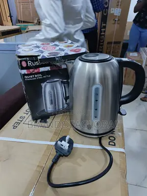 Russell Hobbs Stainless Steel Kettle – Durable Electric Kitchen Kettle