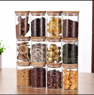 Airtight Glass Storage Jars Set – Kitchen Organization Made Easy