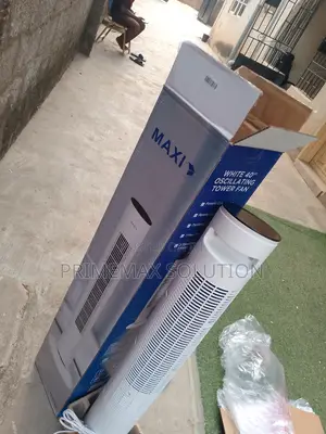 Maxi 40 Inch White Fan – Most Powerful Quiet Fan With Remote Control