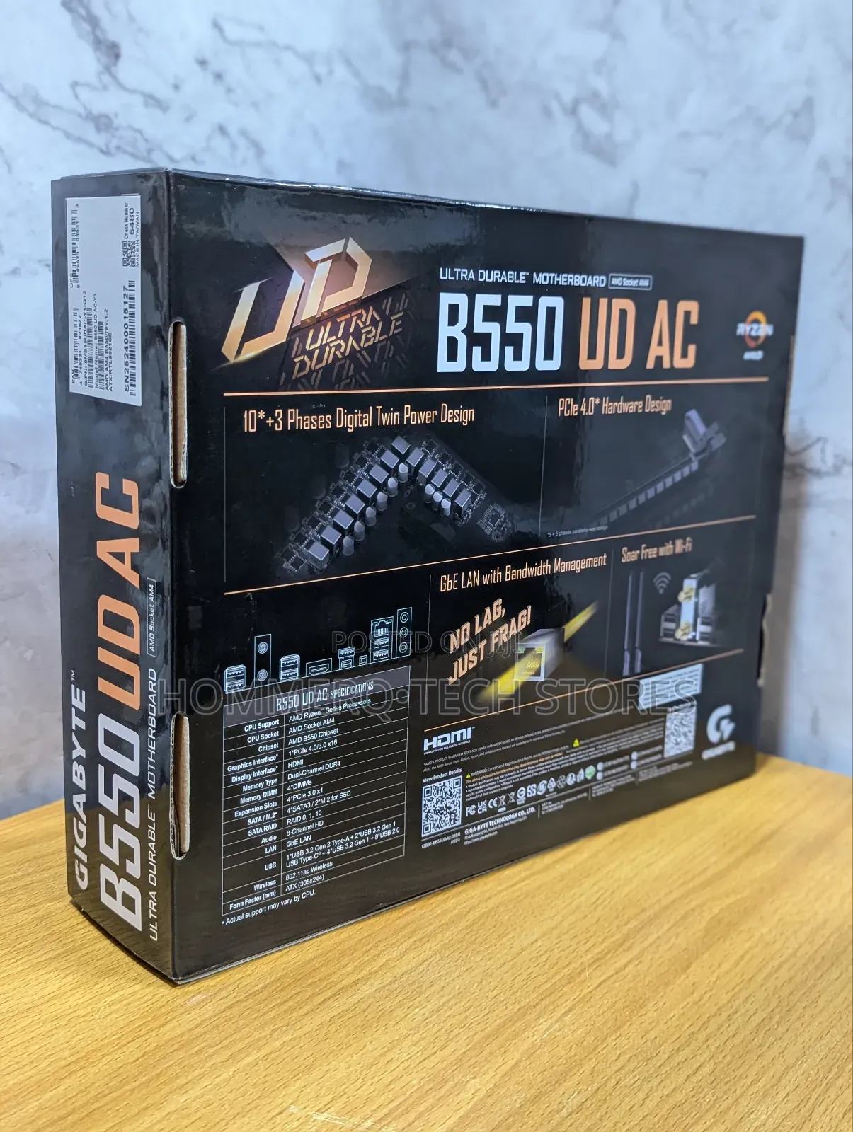 Gigabyte B550 Ud Ac Motherboard