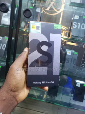 New Samsung Galaxy S21 Ultra 5G 128 GB Black