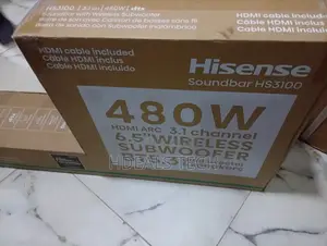 Hisense 480w Sound Bar – High Performance Unit