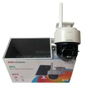 Hikvision Sp4 24/7 Solar 4g Pt Camera