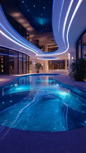 Swimming Pool 3d Stretch Ceiling