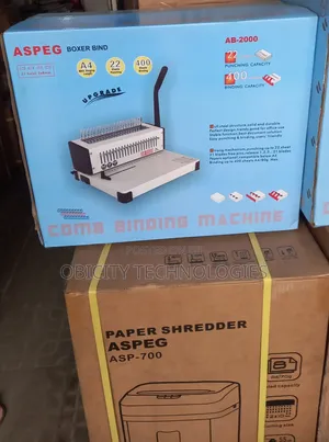 Aspeg Binding Machine