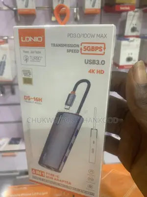 6 in 1 Usb C Dock Station Ds-16h