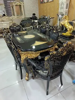 Royal Dining Table by 6 Chairs