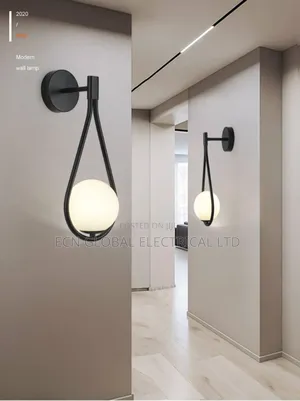 Modern Nordic Glass Ball Wall Sconce Light