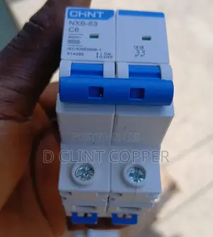 2 Pole 6amps Chint Breaker