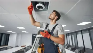 Ceiling Speakers Installation Background Music Engineer
