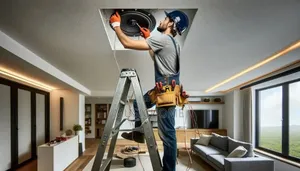 Ceiling Speakers Installation Background Music Engineer
