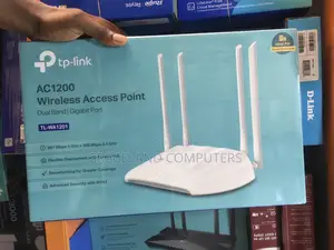Tp-Link Ac1200 Wa1201 Wireless Access Point Dual Band | Gigabit Port