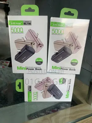 Just Max Bl-146 5000mah Mini Power Bank 22.5w Fast Charging