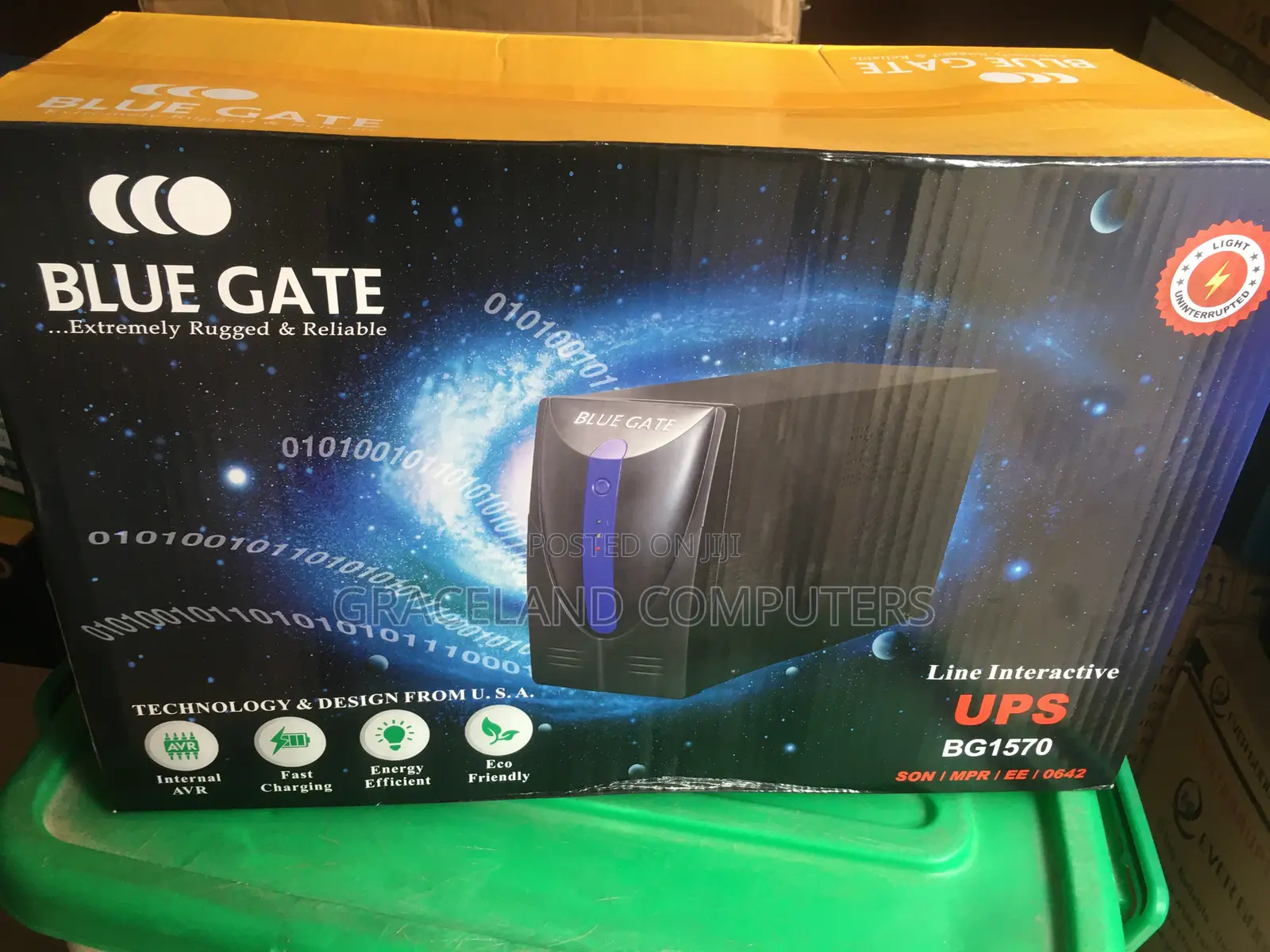 Bluegate 1570va Metal Line Interactive Ups