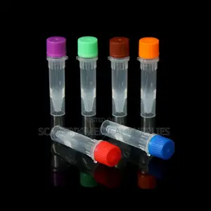 Leak-Proof Cryotube With Internal Cap for Biobanking Applications