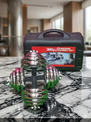 30kg Chrome Dumbbell Set
