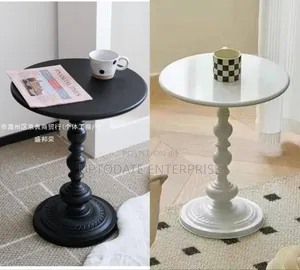Vintage Glass Side Stool