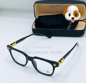 Chrome Heart Luxury Transparent Clear Glasses