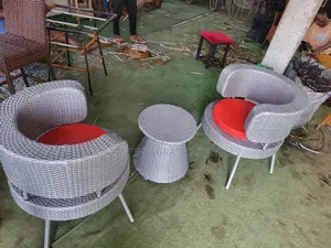 Recent Outdoor Rattan Chair With Table