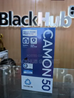 New Tecno Camon 50 256 GB Green