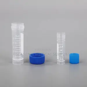 Cryotube With Internal Cap for Safe and Efficient Sample Management