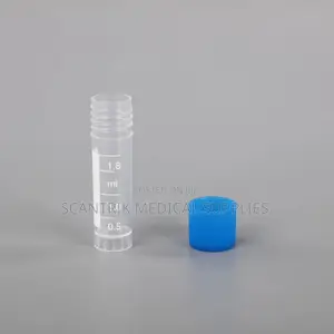 Cryotube With Internal Cap for Reliable Laboratory Applications