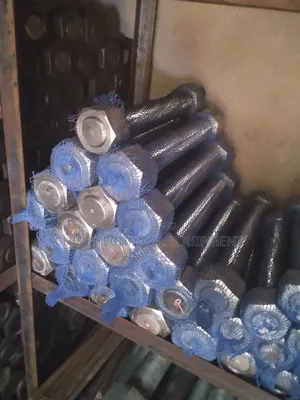2" X 400 Stainless Stud Bolt And Nut