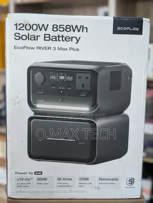 Ecoflow River 3 Max Plus 1200w Portable Power Station  268,800mah