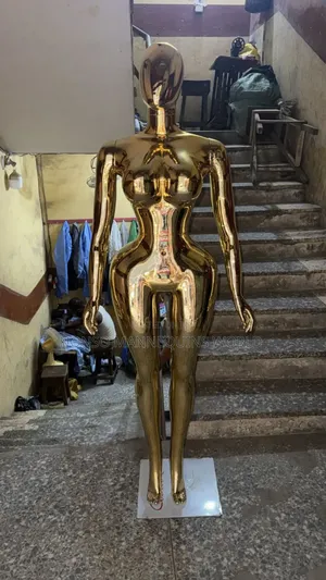 Complete Gold Chrome Female Size 14 Mannequin