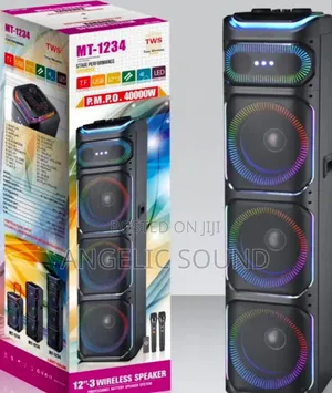 Mt 1234 Rechargeable Party Speaker