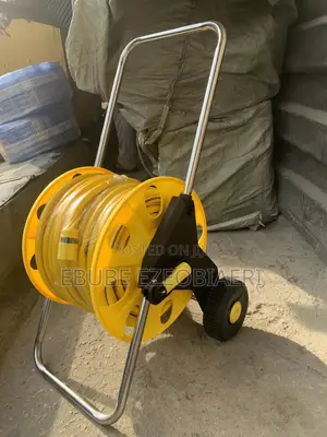 Garden Water Hose With Movable Wheel Reel