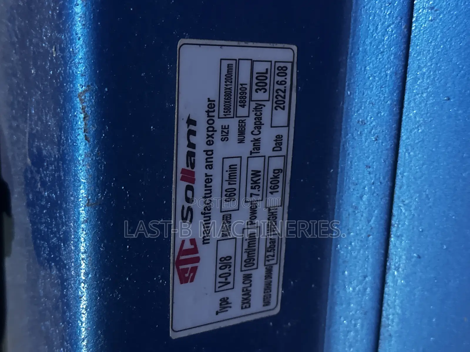 10hp, 300l Air Compressor