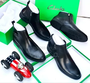 Zip Leather Clarks Chelsea Boot