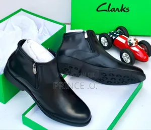 Zip Leather Clarks Chelsea Boot