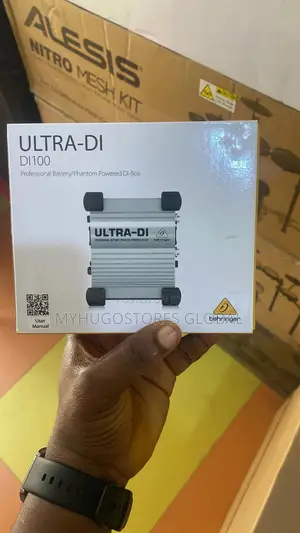 Behringer Ultra-di Di100 Active Direct Box With Groundlift Switch