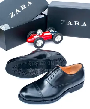 Lace Up Black and Brown Leather Shoes