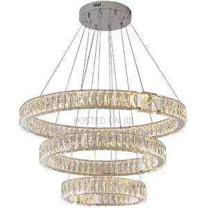 Modern Crystal Chandelier Led Pendant Light